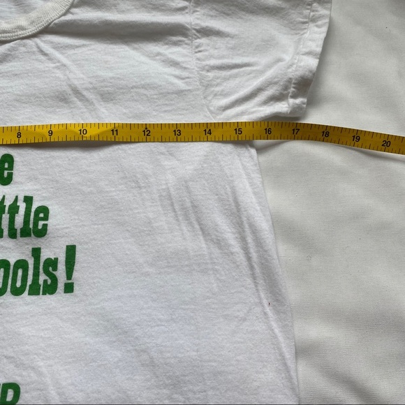 Vintage Save Seattle Schools Mac Dee Graphic Tee - Picture 4 of 5